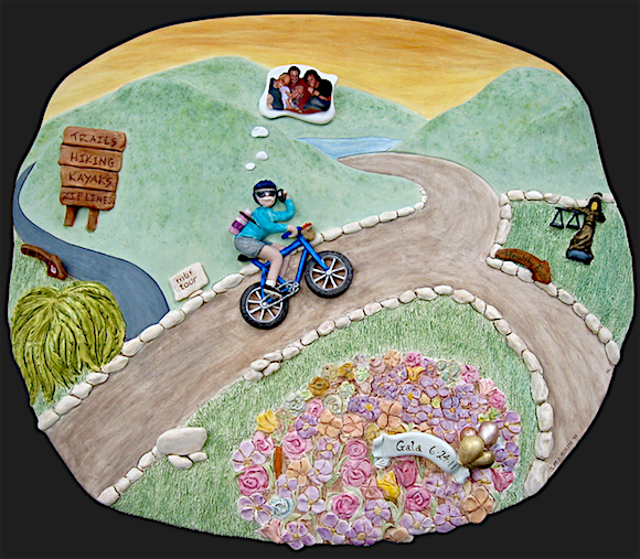 Kaolin Pottery Gt. Barrington, MA ceramic art gallery custom clay tribute plaque