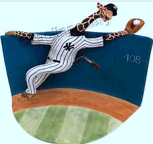 Kaolin Pottery Gt. Barrington, MA art gallery clay giraffe NY baseball team
