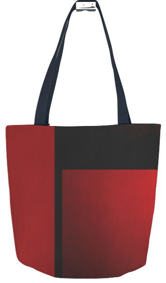 Kaolin Pottery tote textiles,fabric,clothing, tops,red&black,pillows,handbags,